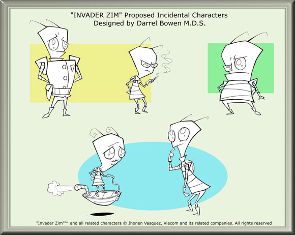 Invader Zim Incidents
