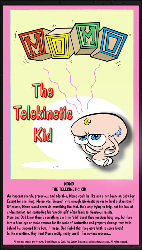 Momo The Telekinetic Kid