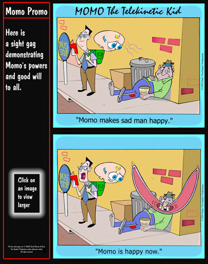 Momo the Telekinetic Kid